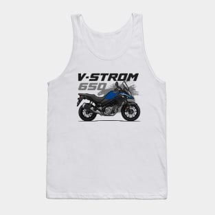 V-Strom 650 - Blue Tank Top